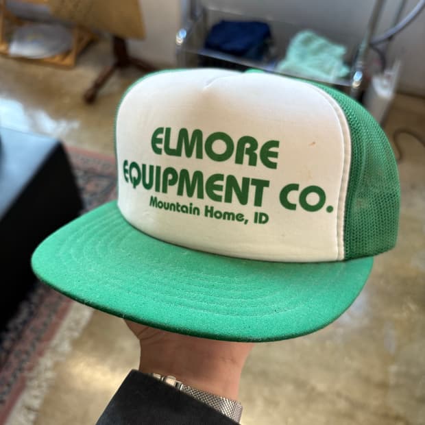 80s 아이다호주 농기계 홍보용 트러커캡