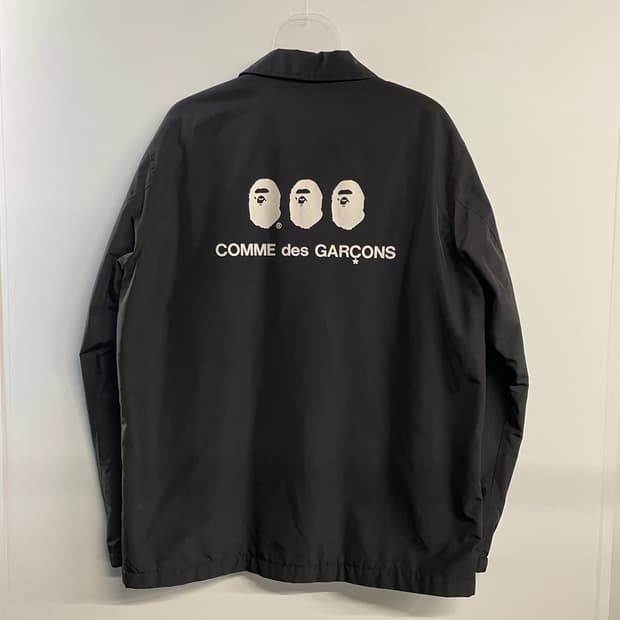 꼼데가르송 x 베이프 코치자켓