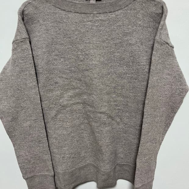 COS 코스 그레이 여성  울 스웨터