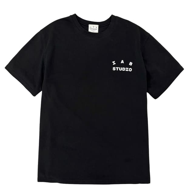 아이앱스튜디오 반팔 티셔츠 블랙 (XL)