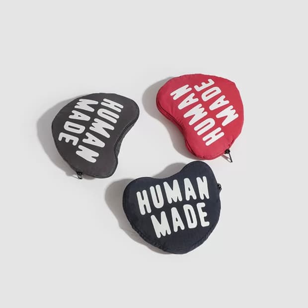 휴먼메이드 포켓터블 하트 쇼퍼백