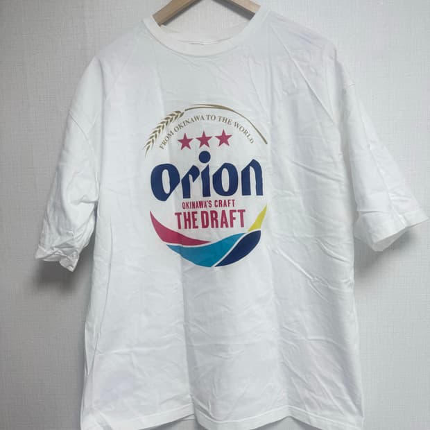 [XL] 오리온 맥주 프린팅 반팔
