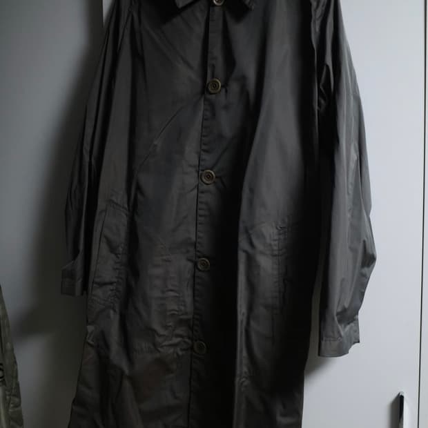 드리스 반 노튼 나일론 코트