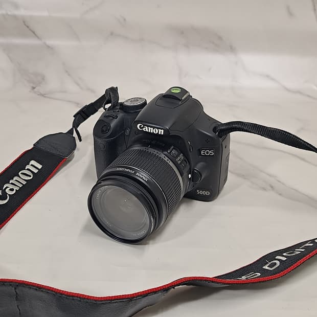상태좋은! 캐논 DSLR 500D /18-55mm IS 렌즈 세트