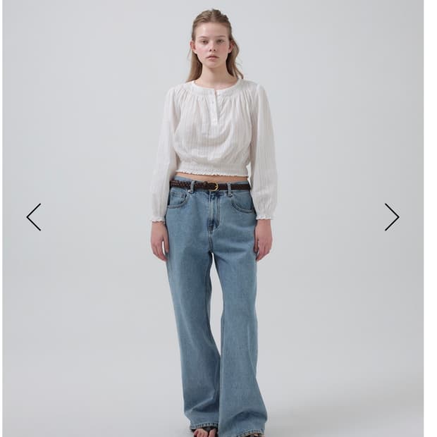 더바넷 Rippléa Sheer Button Blouse