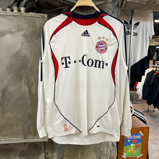 아디다스 바이에른 뮌헨 06-07 어웨이 셔츠 M #csz2302 