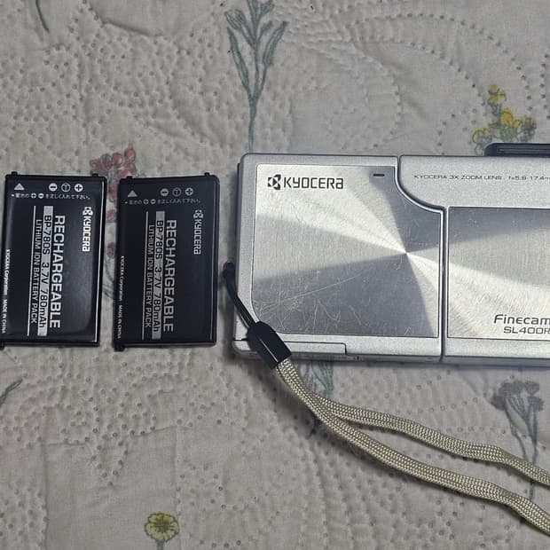 kyocera sl400r 교세라 파인캠 디카