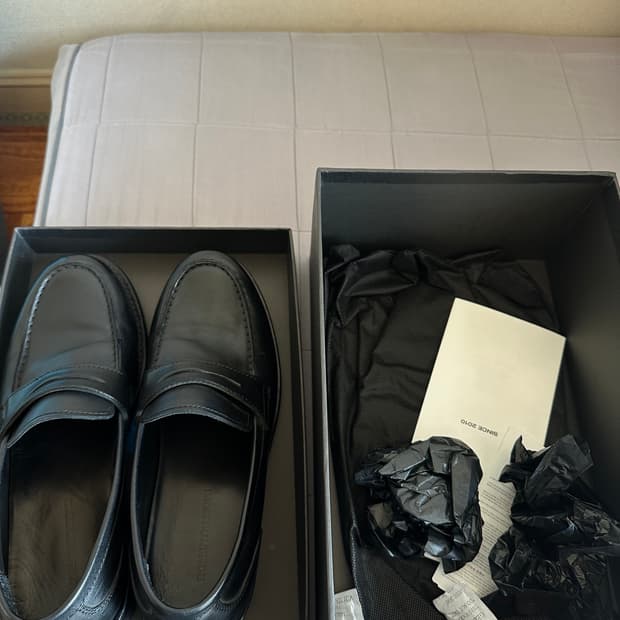 로맨틱무브 뉴 러그 로퍼 블랙(265)