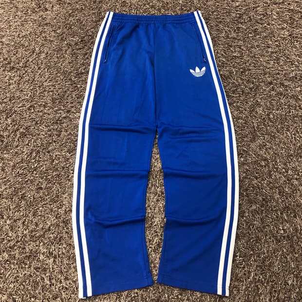 아디다스 파이어버드 블루 트랙 팬츠