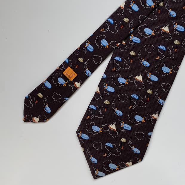 던힐(dunhill) 명품 정품 넥타이