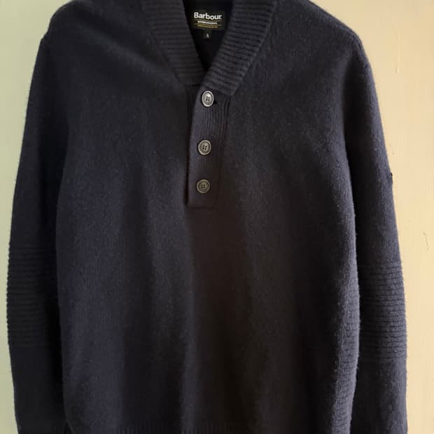 바버 올터네이터 울 니트 XL