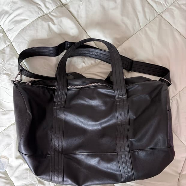 비슬로우X데릭 BOWLING BAG BLACK