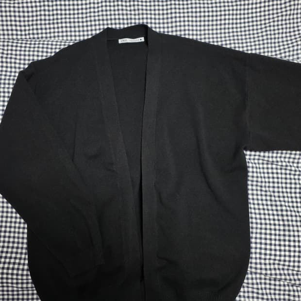 자라 오픈 가디건