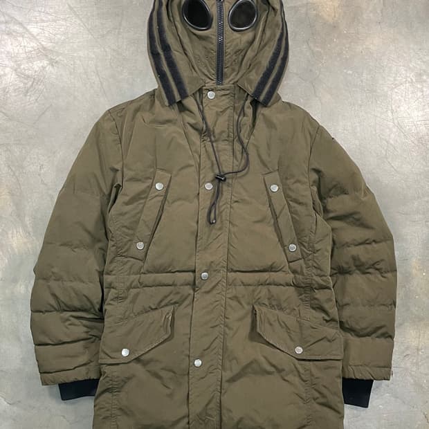 씨피컴퍼니 2way 고글 다운 패딩