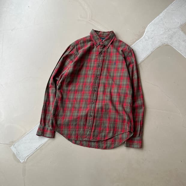 폴로 랄프로렌 체크 셔츠