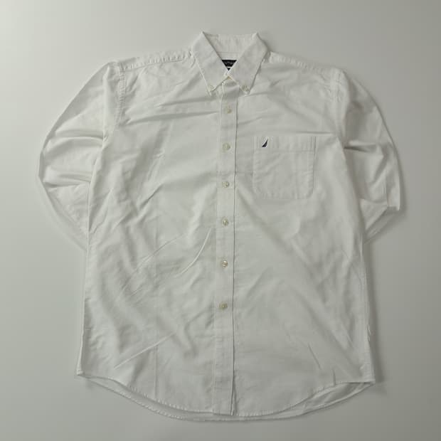 CK900 L 노티카 90s 옥스포드 화이트 셔츠 남방