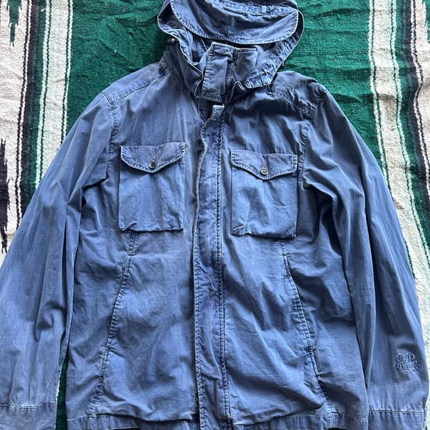 C.P company cotton hoodie jacket