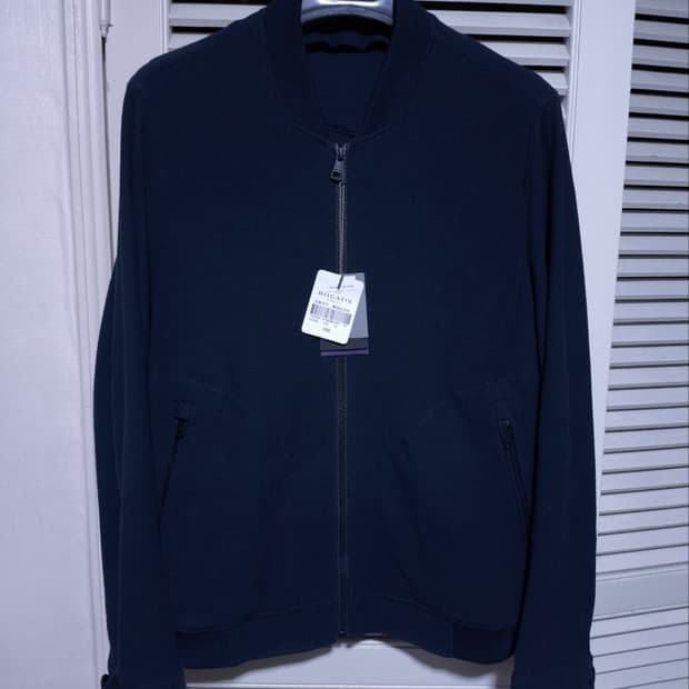 새거 100 로가디스 코튼 블루종 자켓