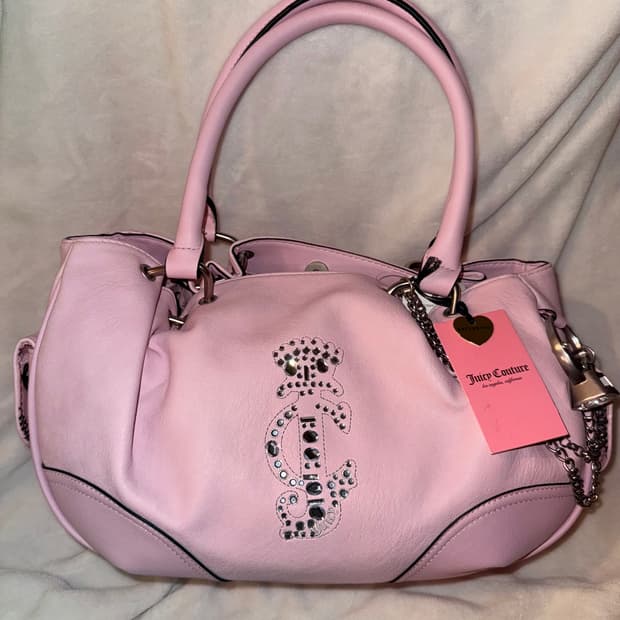 [대대장] 쥬시 꾸뛰르 베이비핑크 숄더백 베이비베어 베메클 갸루