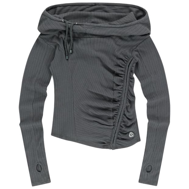 코이세이오 셔링 훅 후디  차콜