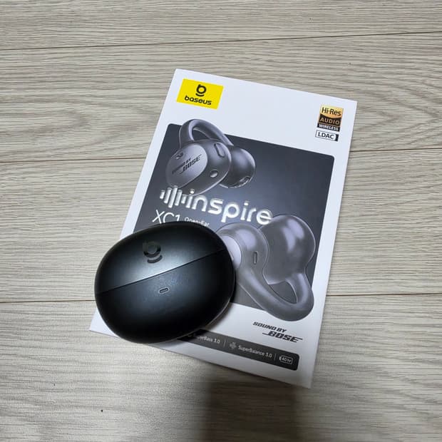 베이스어스 보스 inspire xc1 이어폰