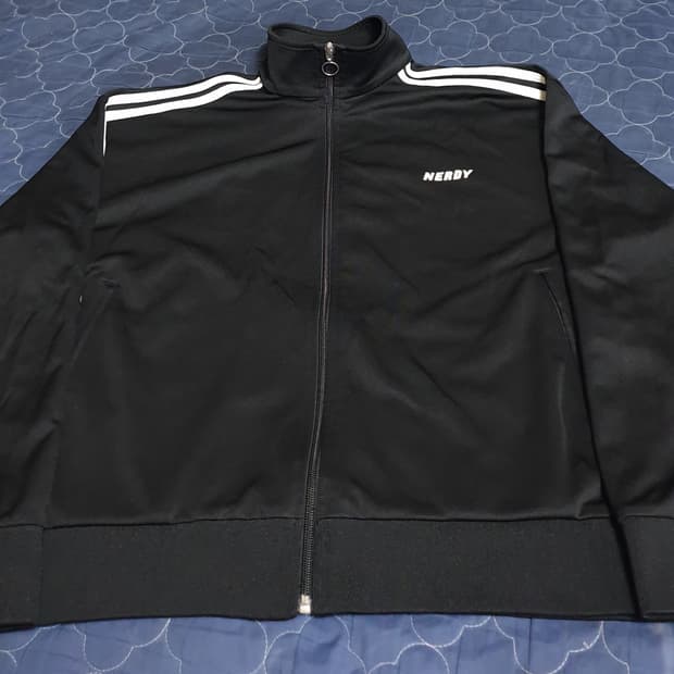 널디 Stc 진리이코 오징어게임 트랙탑 져지 블랙 (S)