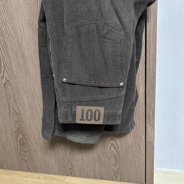 OOTj 브라운 스웨이드 바지