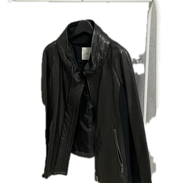 구호 KUHO 여성 양가죽 100% 레더 가죽 자켓