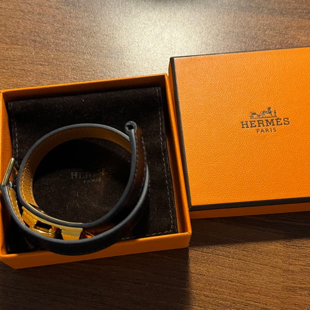 에르메스 리베일 더블투어 팔찌 xs