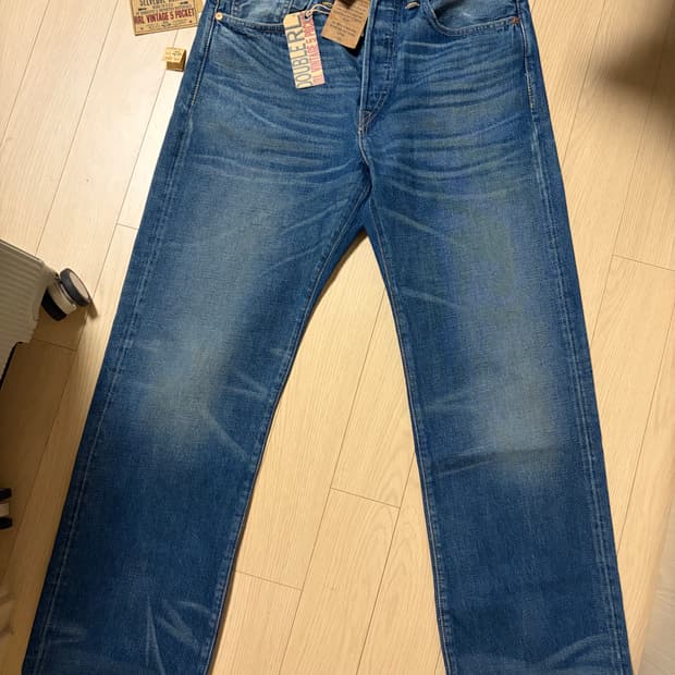 [새제품, 32x32] rrl 그랜드폴스 빈티지 5포켓 빈파포