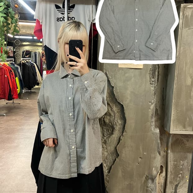 폴로 랄프로렌 체크 셔츠 그린 XXL  #csz1682 𝑆𝑖𝑧𝑒 