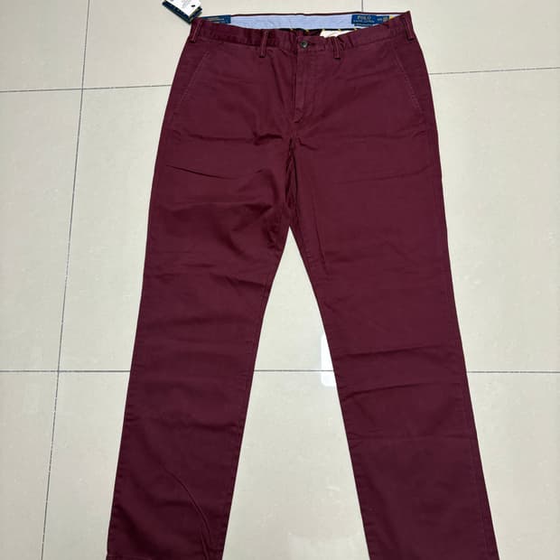 폴로랄프로렌 스트레치 스트레이트핏 워시 치노 팬츠 (36/34)