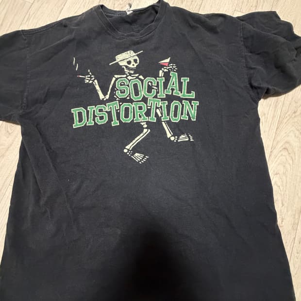 social distortion 소셜 디스토션 빈티지 티셔츠