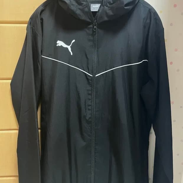 푸마 라이즈 올웨더 퓨마 바람막이 자켓 블랙 S