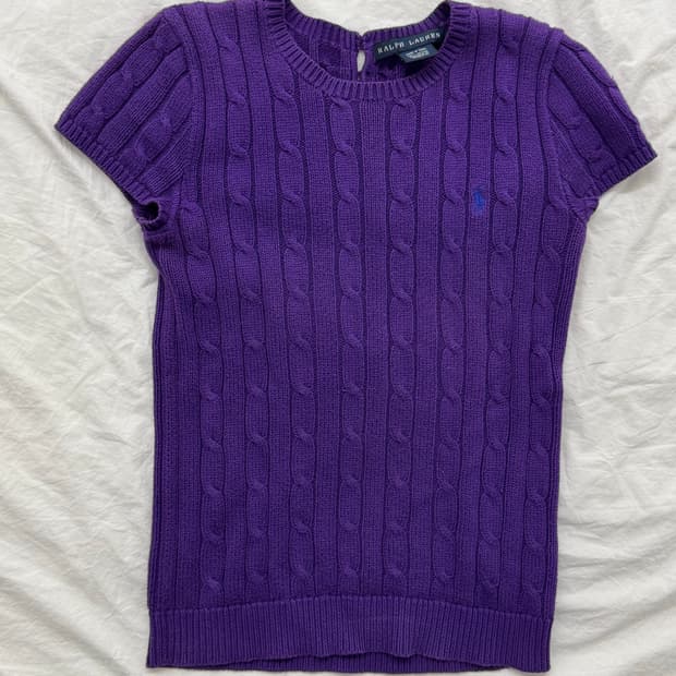 Polo ralph lauren 폴로 랄프로렌 니트 반팔티