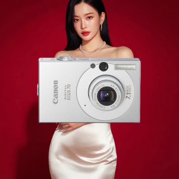 A급)캐논 익서스 70 CANON IXUS 70 빈티지 디지털카메라 디카