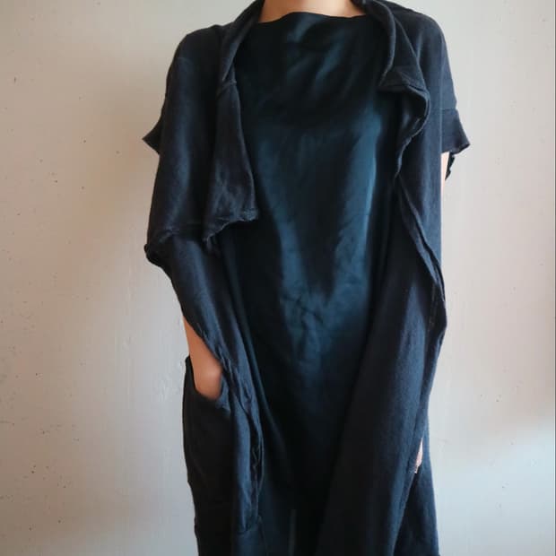 Yohji Yamamoto Linen cardigan