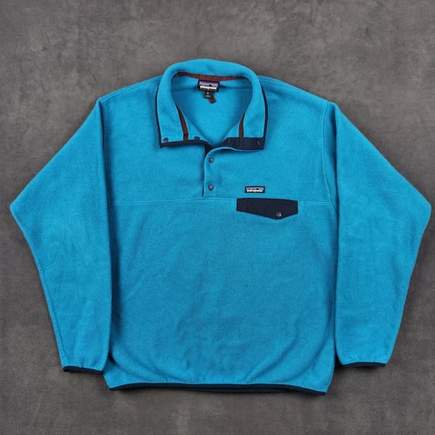 17FA 파타고니아 신칠라 스냅-T 터콰이즈/네이비/버건디 니콰과라