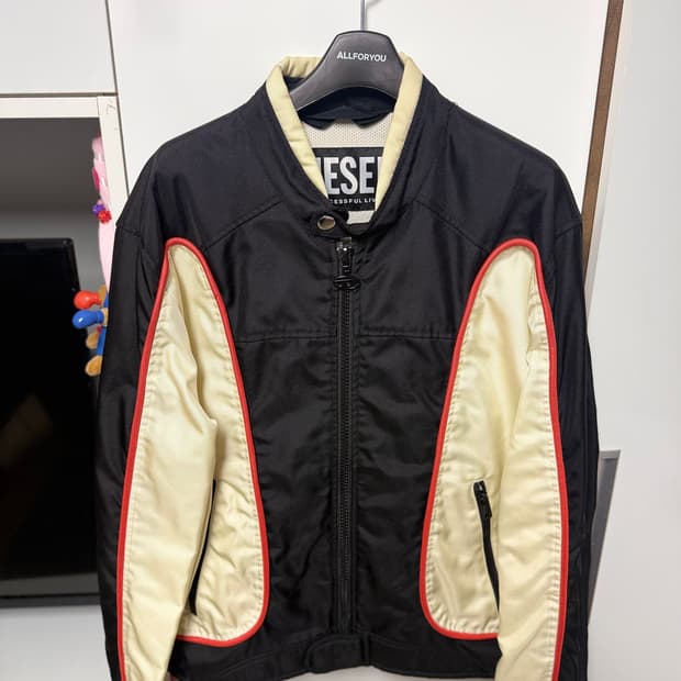 디젤 나일론 바이커 자켓 팔아요-!