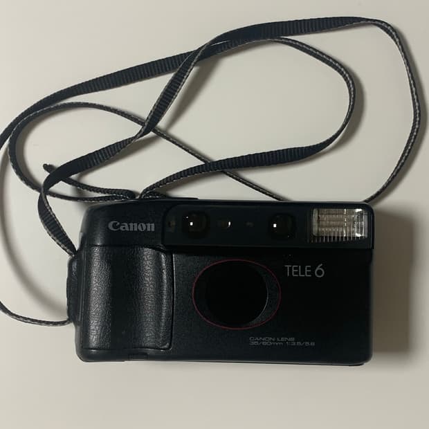 캐논 오토보이 텔레6 필름카메라