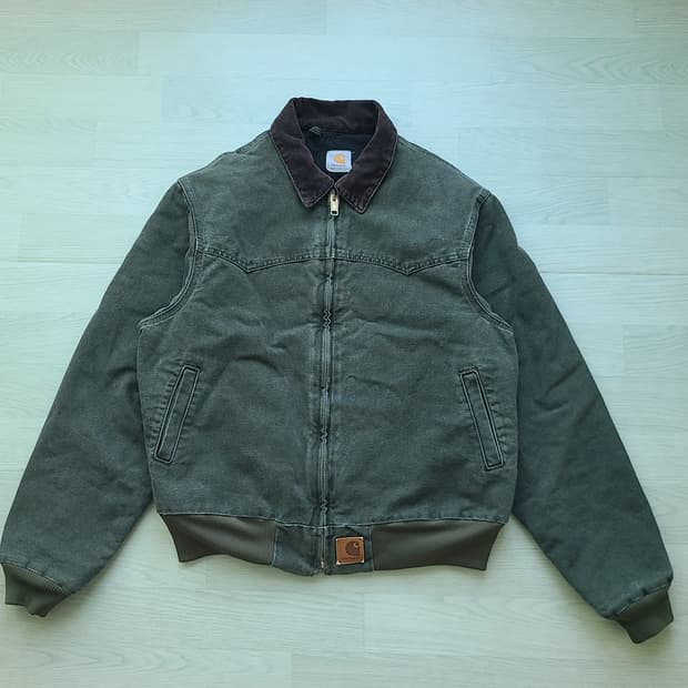 칼하트 j14 mos 모스그린 산타페 자켓