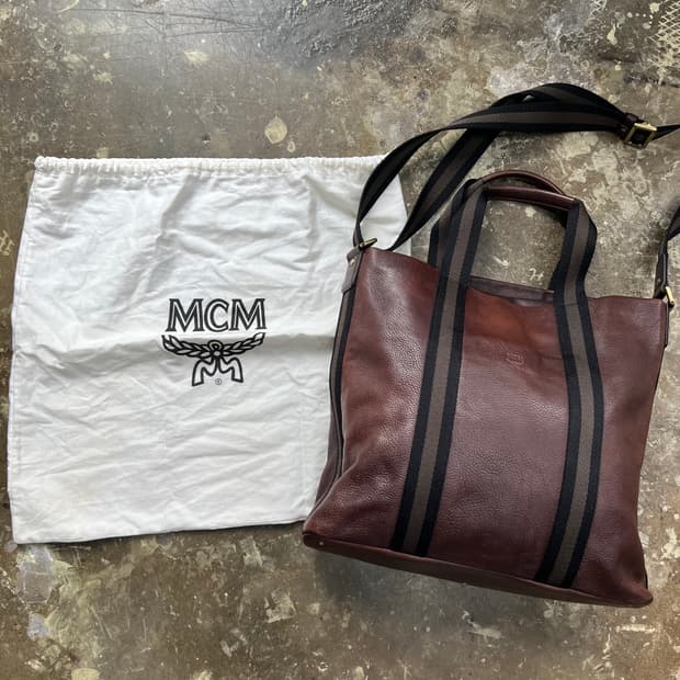 MCM 소가죽 메신져백 크로스백 가방