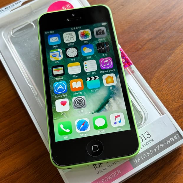[5월6일 예약판매] 아이폰 5c 그린 32기가 #2515