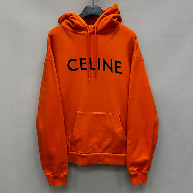 셀린느 로고 프린팅 후드티 (105) 