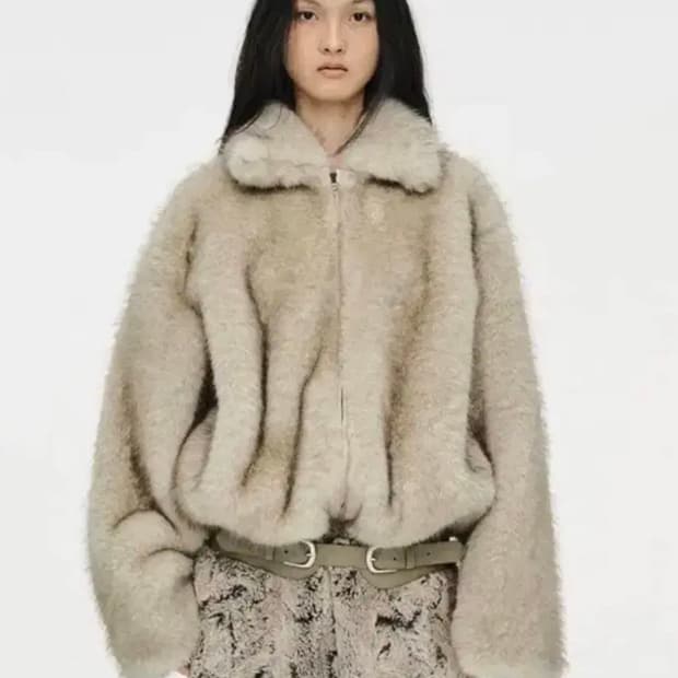 세릭 퍼자켓 새상품