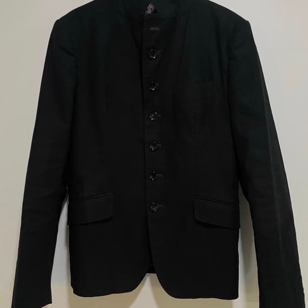 꼼데가르송 옴므 스탠드카라 자켓