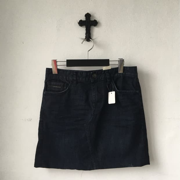 Calvin klein denim skirt