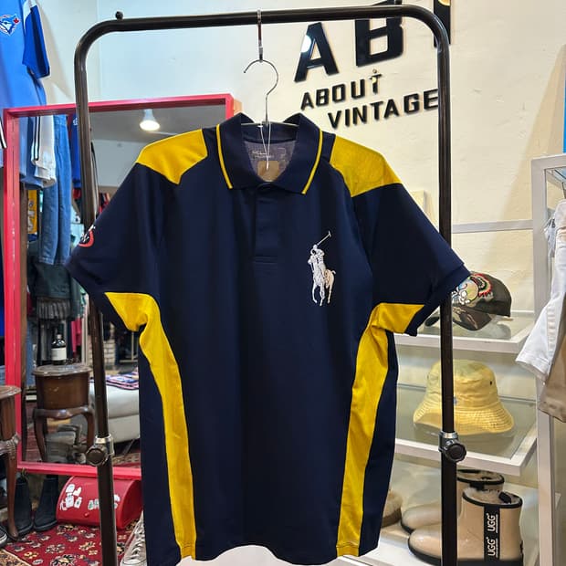 폴로 랄프로렌  US 오픈 2007 빅포니 반팔 카라티 M