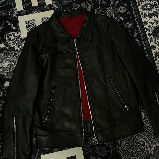 홀스하이드 싱글 레더자켓