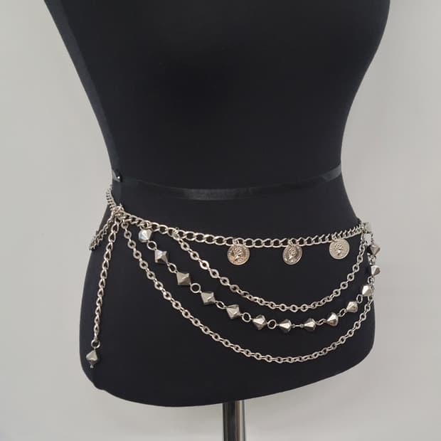 vintage chain belt